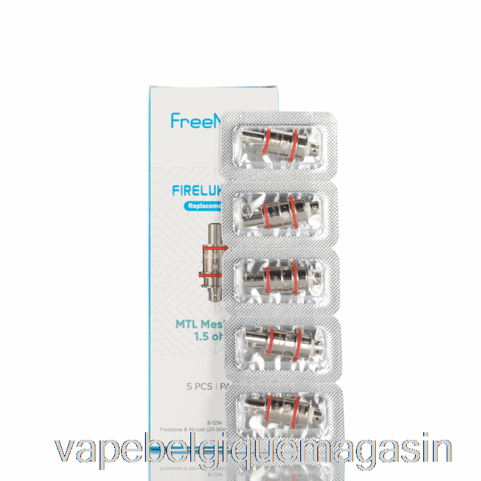 Vape Belgique Freemax Fireluke 22 Bobines De Maille Bobines De 1,5 Ohm